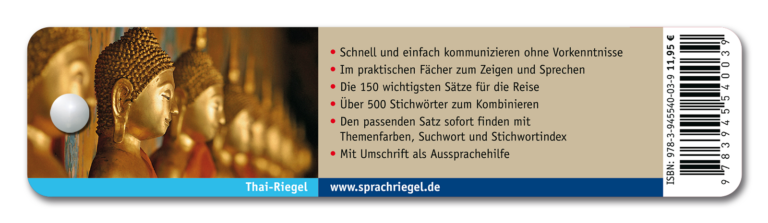 Thai-Riegel Rückseite