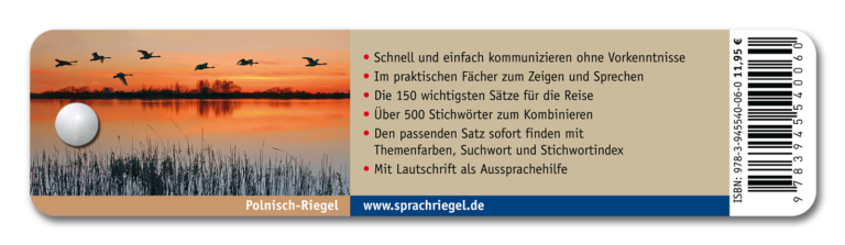 Polnisch-Riegel Rückseite